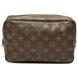 Louis Vuitton Brown Monogram Trousse Toilette 23
