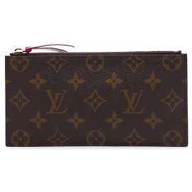 Louis Vuitton Brown Monogram Pochette Felicie Zippered Insert
