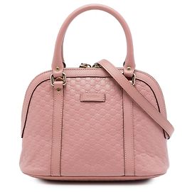 Borsa Dome Mini Microguccissima Gucci Rosa