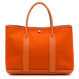 Hermès Orange Toile and Negonda Garden Party 36