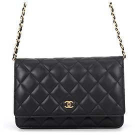 Carteira de Corrente Chanel Classic Matelassé