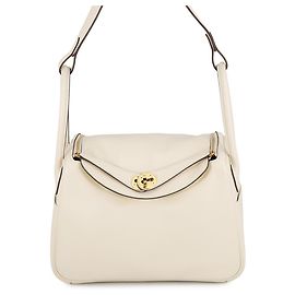 Hermès Borsa Hermes Lindy 26 Verso Cle Lime Swift