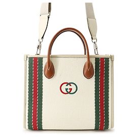 Saco Tote Gucci em lona Interlocking G