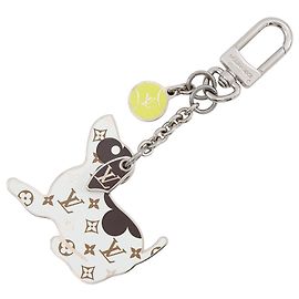 Louis Vuitton Monogram Bijou Sac Dog Keychain