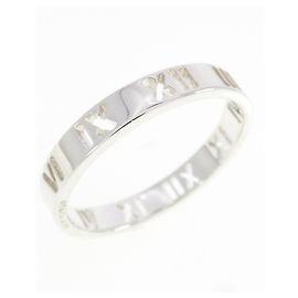 Autre Marque Anello Tiffany Atlas Narrow Band in Argento 925