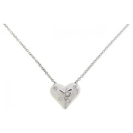 Autre Marque Collier Tiffany & Co. Dots Pinched Heart