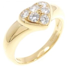 Autre Marque Tiffany Pave Heart Ring