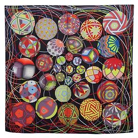 Hermès Foulard Hermes Carre 90 Lart du Temari