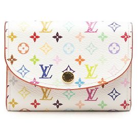 Louis Vuitton x Takashi Murakami Monogram Portemonnaie Rosalie Wallet/Coin Purse