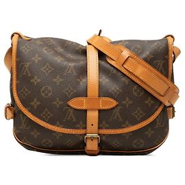 Borsa a tracolla Louis Vuitton Monogram Saumur 30