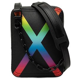 Louis Vuitton Taiga Rainbow Danube Messenger Bag
