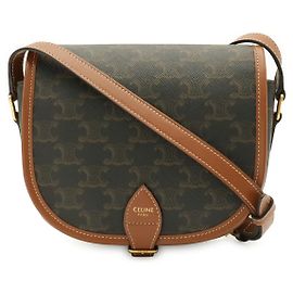 Céline Bolsa de ombro média Celine Triomphe Folco