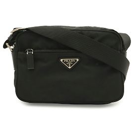 Bolsa Tiracolo Prada Triangle Logo