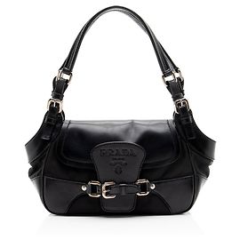 Prada Vintage Tessuto Small Shoulder Bag