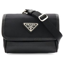 Prada Triangle Logo Schultertasche