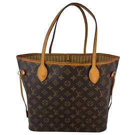 Saco Tote Louis Vuitton Neverfull MM Monogram Canvas
