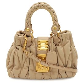 Borsa Miu Miu Matelassé Gather