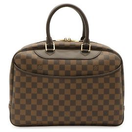 Bolsa Vanity Bowling Louis Vuitton Damier Deauville