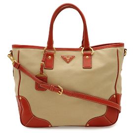 Saco Tote Prada com Logótipo Triangle