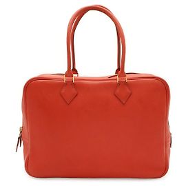 Bolsa Hermès Plume Vermelha