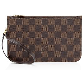 Louis Vuitton Damier Ebene Neverfull PM Pochette