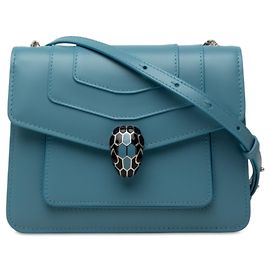 Bulgari Borsa a tracolla con catena Bvlgari Serpenti Forever