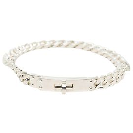 Hermès Bracciale Hermes Kelly Gourmet TPM in Argento 925