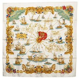 Hermès Foulard Hermes Carre 90 VOILES DE LUMIERE