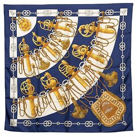 Hermès Pañuelo Hermes Carre 90 CLIQUETIS