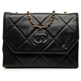 Sac à épaule Chanel Matelassé Coco Mark Chain