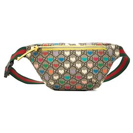 Borsello vita per bambini Gucci GG Supreme Heart