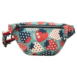 Bolso bandolera Gucci para niños Strawberry Seahorse