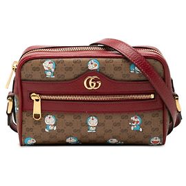 Borsa a tracolla mini Gucci x Doraemon GG Supreme