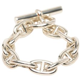 Hermès Bracciale Hermes Chaine d'Ancre GM con charm