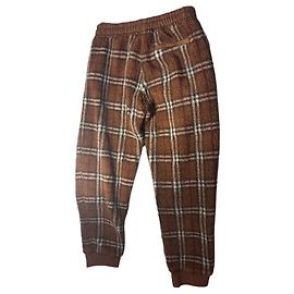 Burberry Karierte Fleece Hose