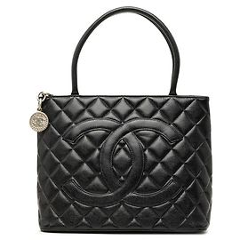 Borsa Tote Chanel Matelassé Coco Mark Reissue