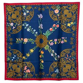 Hermès Lenço de Seda Hermes Carre 90 Arabesque