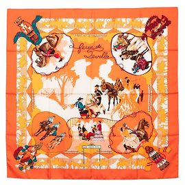 Hermès Hermes Carre 90 Feria de Sevilla Schal