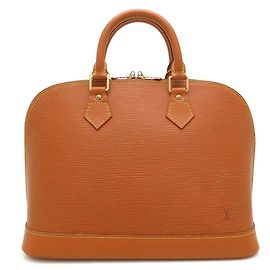 Louis Vuitton Epi Alma Handtasche in Gold Cipango