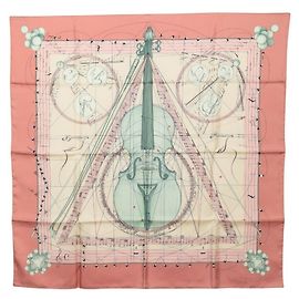 Hermès Hermes Carre 90 La Musique des Spheres Schal