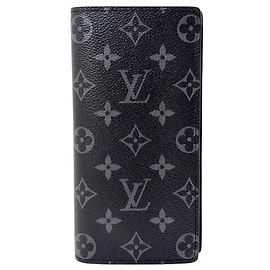 Porta-moedas Louis Vuitton Monogram Eclipse