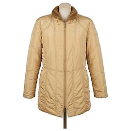Casaco Acolchoado Trussardi Jeans Areia