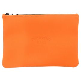 Hermès Pouch per borsa Hermes NeoBain Orange
