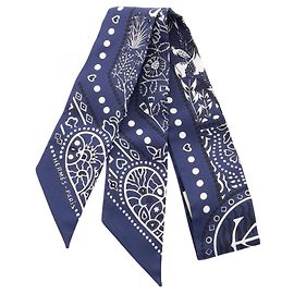 Hermès Twilly Entre Ciel et Mer Bandana Scarf