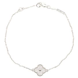 Pulsera Sweet Alhambra Diamantes Van Cleef & Arpels