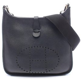 Hermès Hermes Evelyne 1 PM Schultertasche in Schwarz