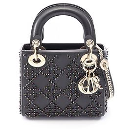 Borsa 2-Way Lady Mini con perline Christian Dior