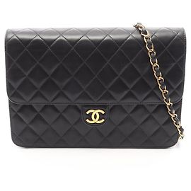 Borsa a tracolla Chanel Matelassé Push-Lock