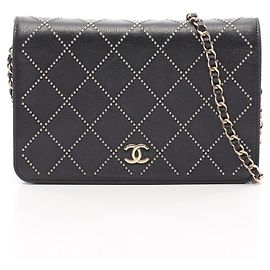 Borsa a tracolla Chanel Matelassé borchiata