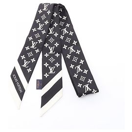 Écharpe Louis Vuitton Bandeau BB Monogram Silhouette Noir